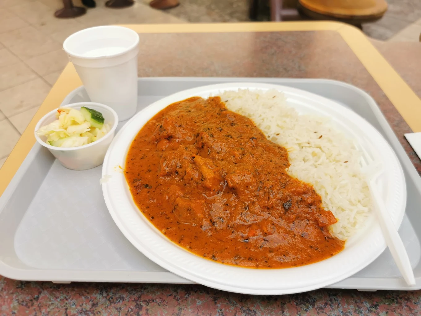 Paneer Puff - flaky pastry at Curries & Puffs Edmonton